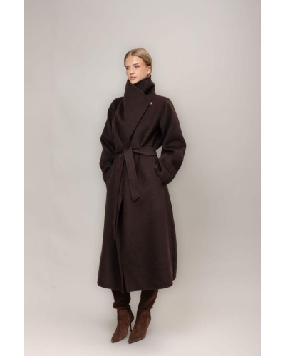Urban Pioneers Monica coat black coffee