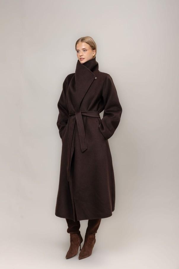 Urban Pioneers Monica coat black coffee