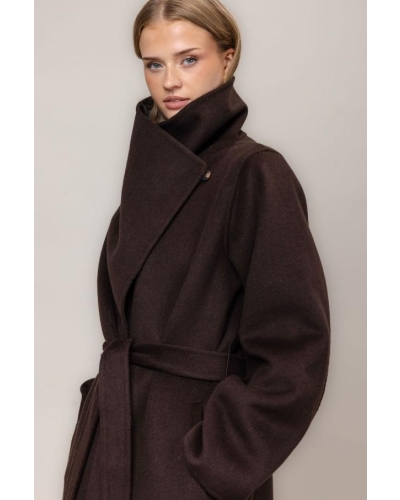 Urban Pioneers Monica coat black coffee