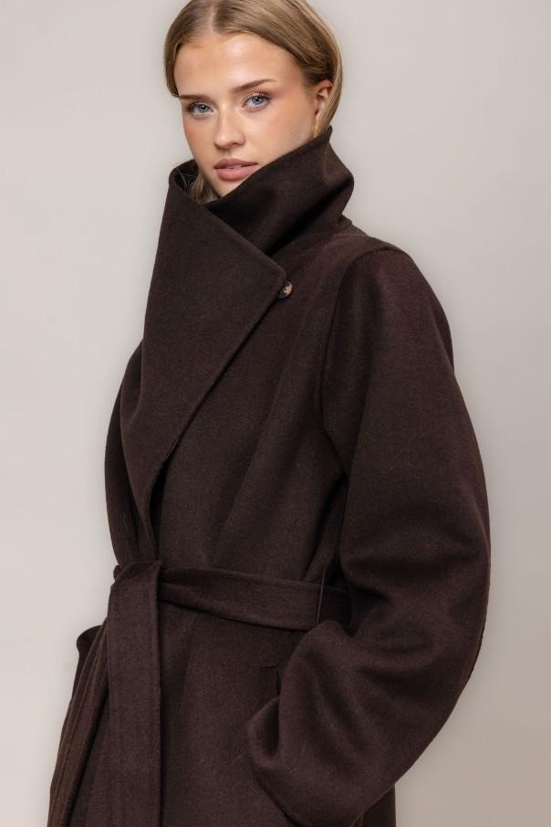 Urban Pioneers Monica coat black coffee