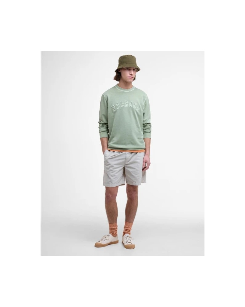 Barbour Benford sweatshirt seagrass gn46 seagrass