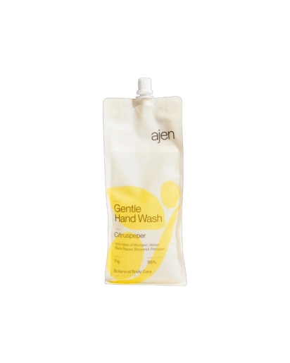 AJEN Ajen hand wash bottle + pouch citruspeper