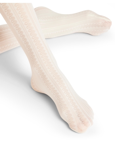 Falke High waist midwinter 100 DEN dames panty off - white
