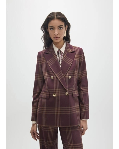LOLA CASADEMUNT Lola Casademunt Checked blazer