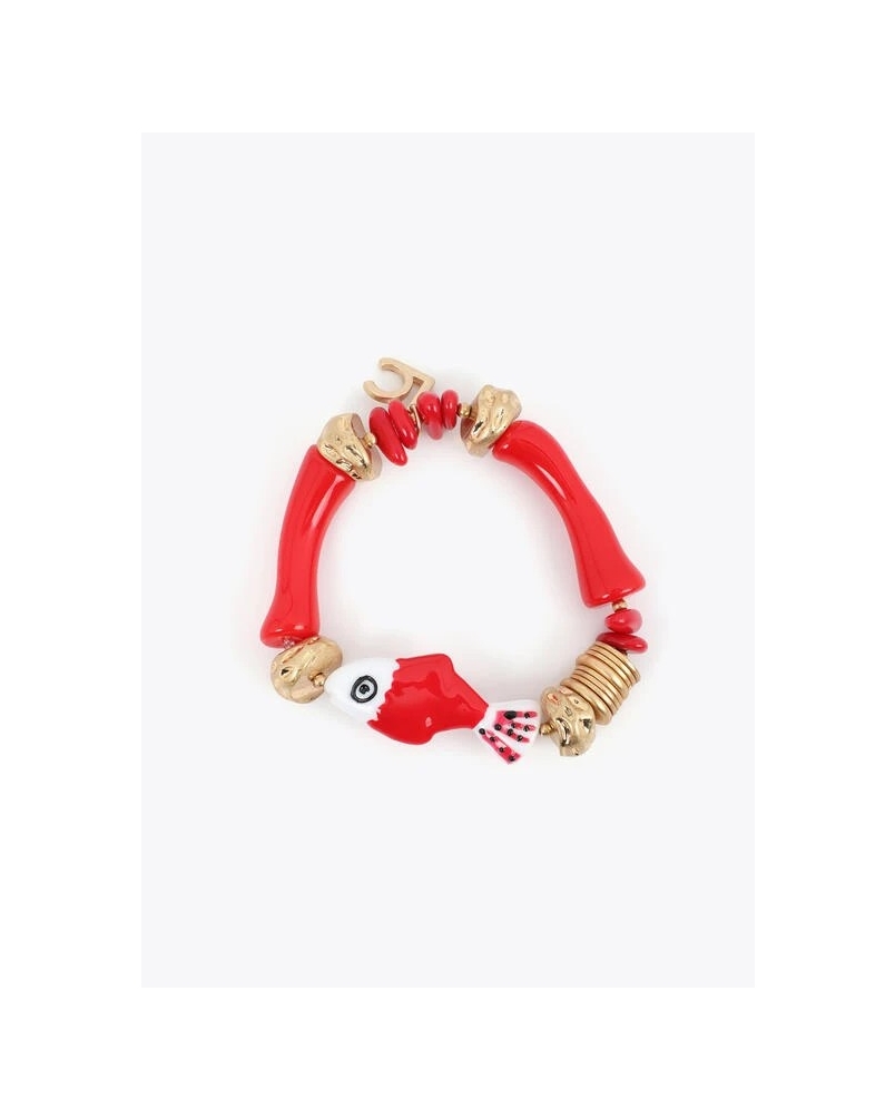 Lola Casademunt Bracelet fish red red