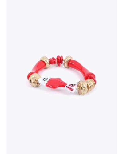 Lola Casademunt Bracelet fish red red