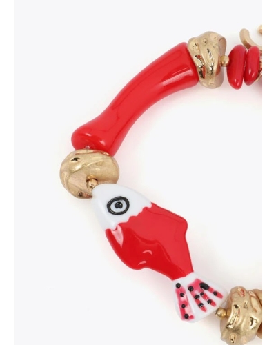 Lola Casademunt Bracelet fish red red