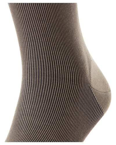 Falke Fine shadow heren sokken silbergrau
