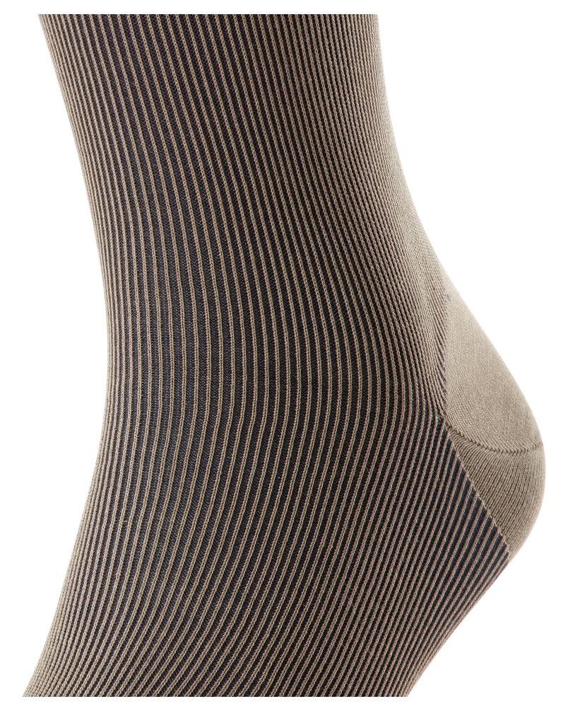Falke Fine shadow heren sokken silbergrau