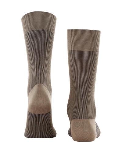 Falke Fine shadow heren sokken silbergrau