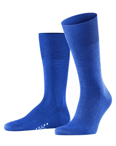 Falke Airport heren sokken sapphire