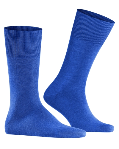 Falke Airport heren sokken sapphire