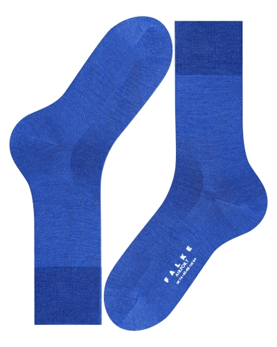Falke Airport heren sokken sapphire