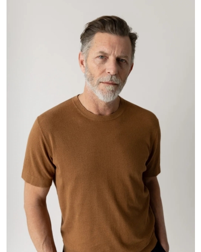 Mos Mosh Gallery Crowe knit tee toasted coconut toasted coconut