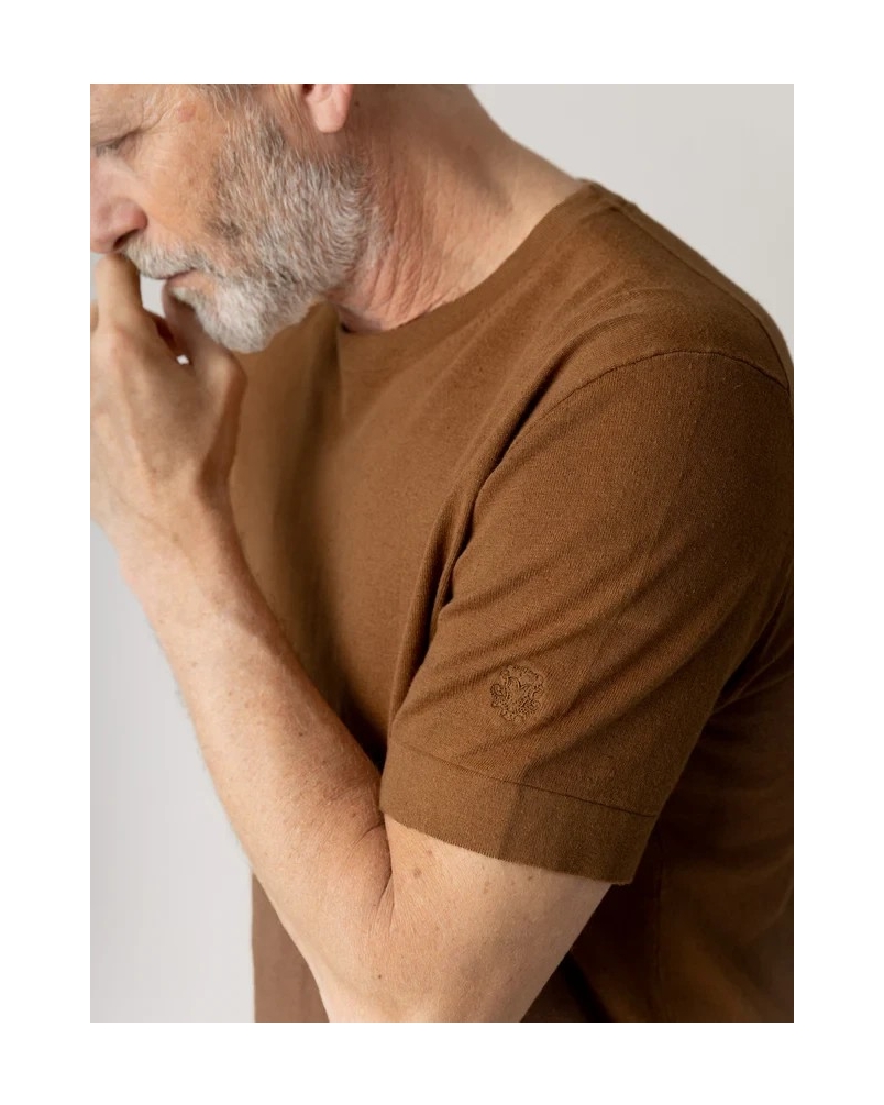 Mos Mosh Gallery Crowe knit tee toasted coconut toasted coconut