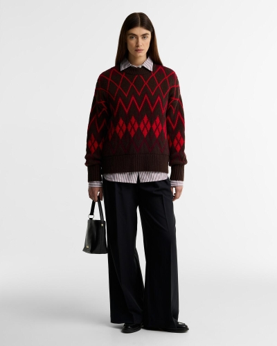 BarbourAdina knitted jumper multi