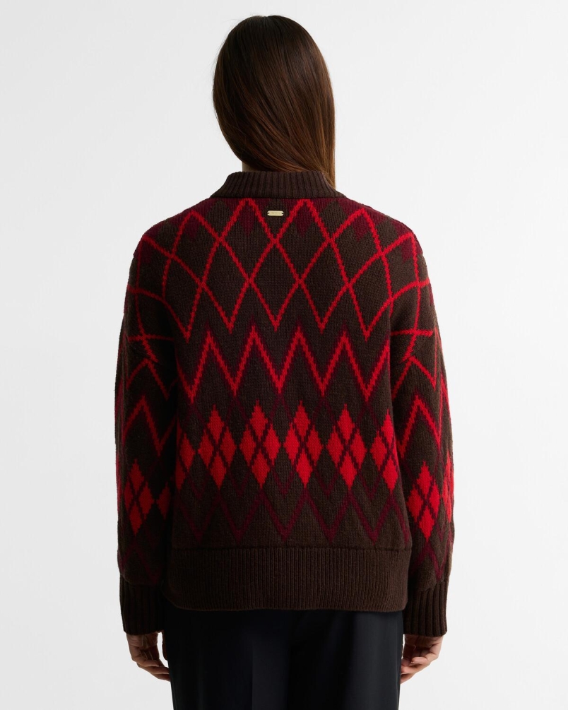 BarbourAdina knitted jumper multi