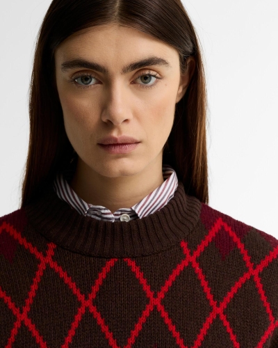 BarbourAdina knitted jumper multi