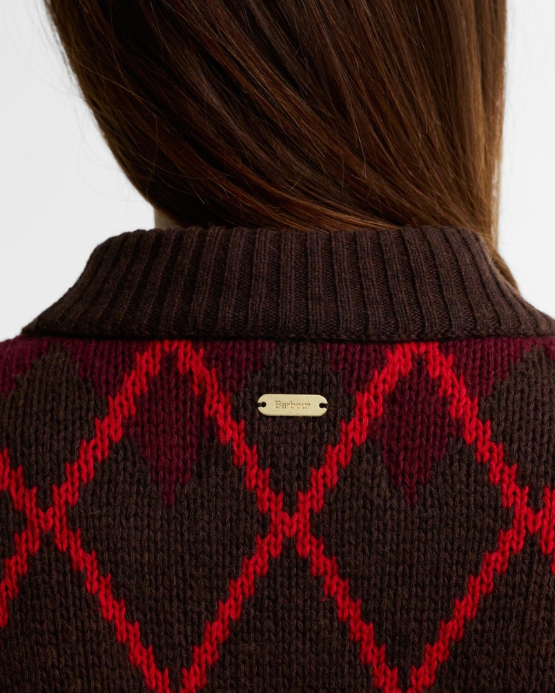 BarbourAdina knitted jumper multi
