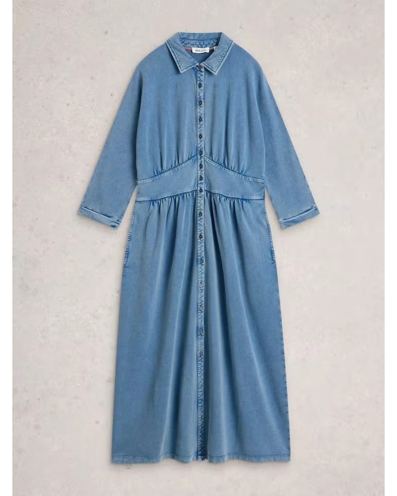 White Stuff Lottie jersey denim lgt denim