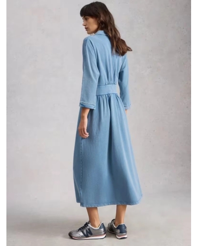 White Stuff Lottie jersey denim lgt denim