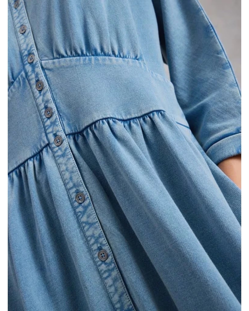 White Stuff Lottie jersey denim lgt denim