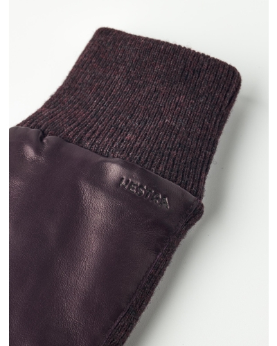 Hestra Jeanne dames handschoenen dark plum