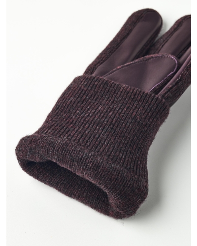 Hestra Jeanne dames handschoenen dark plum