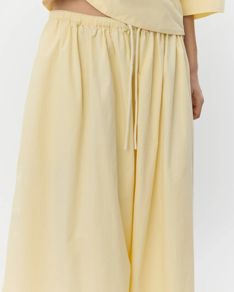 Sofie Schnoor Juneau midi skirt light yellow