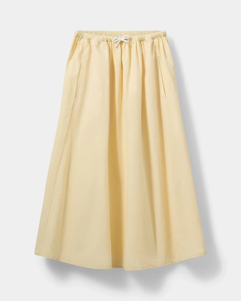 Sofie Schnoor Juneau midi skirt light yellow