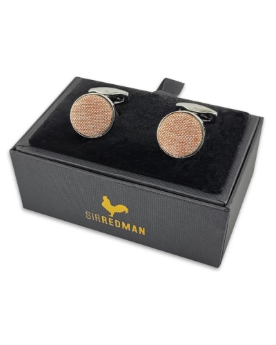 CUFFLINKS CHARMING CHAMBRE BRIQUE