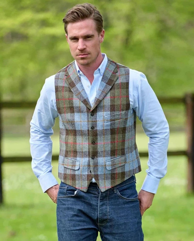 Wellington of Bilmore Wales highland check