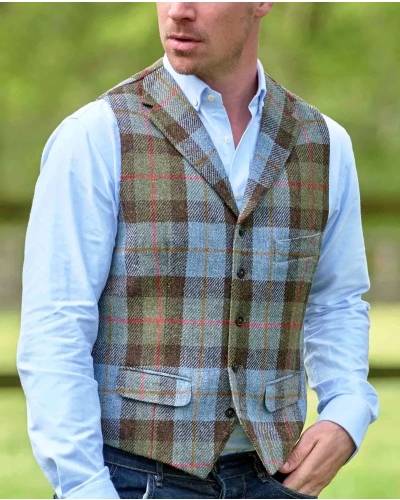 Wellington of Bilmore Wales highland check