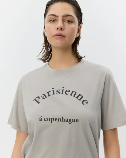 SOFIE SCHNOOR Sofie Schnoor Elin printed T-shirt dark grey