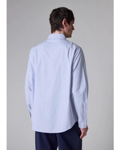 Barbour x Paul Smith Swale shirt mid blue