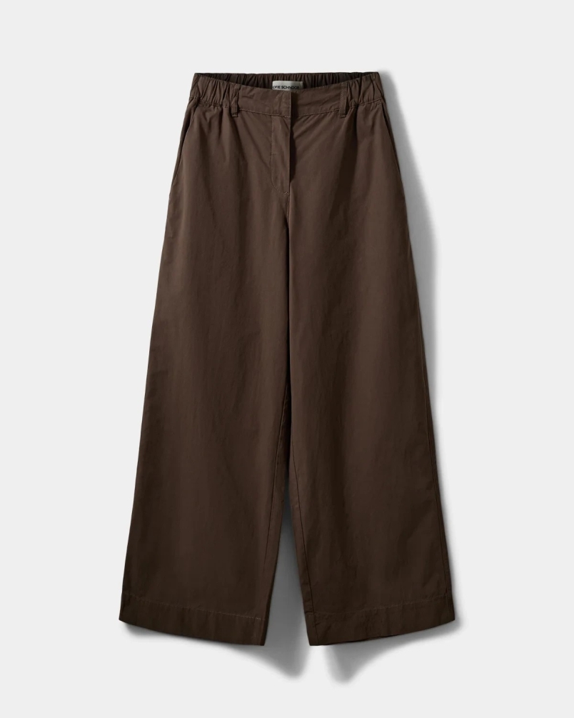 Sofie Schnoor Reine wide leg trousers brown