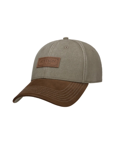 Stetson Rustic cap met UV-bescherming 5 - brown/khaki