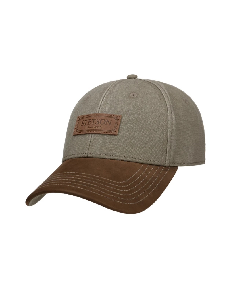 Stetson Rustic cap met UV-bescherming 5 - brown/khaki