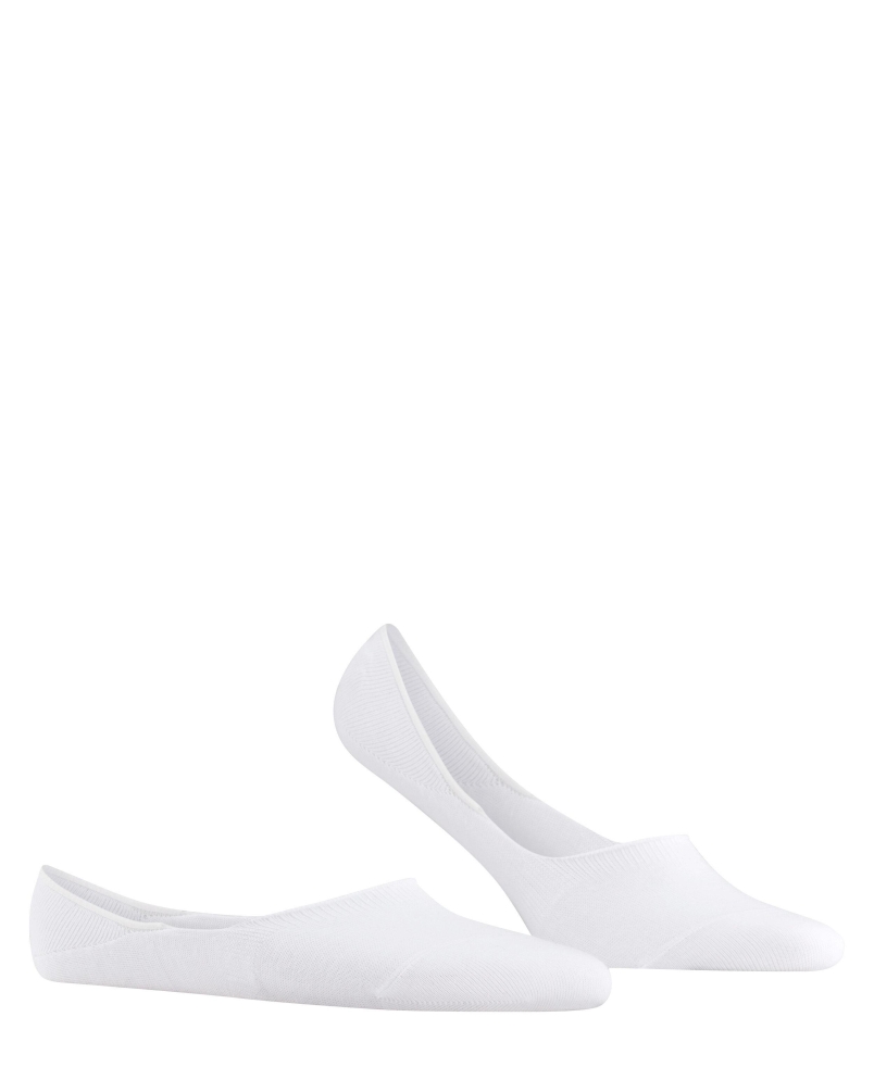 Falke Step medium cut footies white