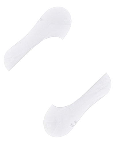 Falke Step medium cut footies white