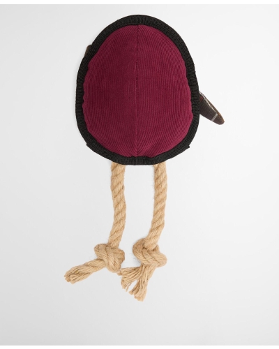 Barbour Dog christmas Robin toy br49 brown/red