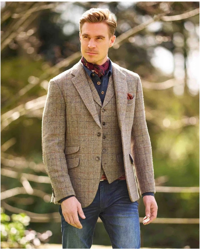 Wellington of Bilmore London walnut check