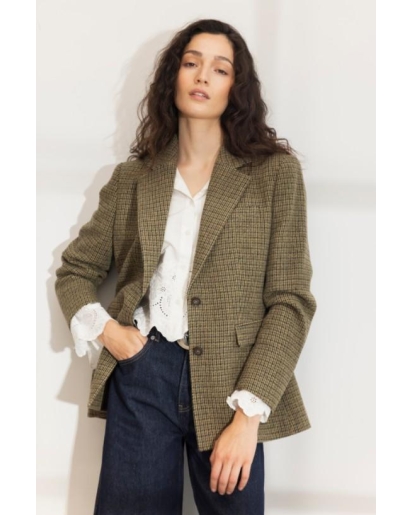 CAMILLA PIHL Camilla Pihl Brook Houndstooth blazer