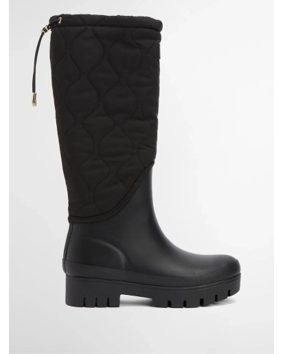 BARBOUR Barbour Marine quilted tall welly black