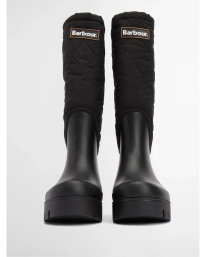 BARBOUR Barbour Marine quilted tall welly black