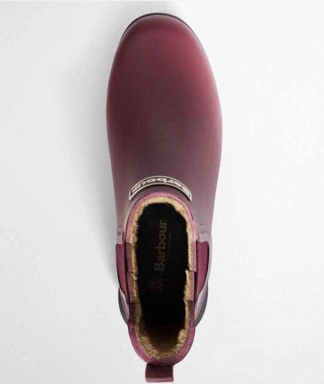 Barbour Kirkton ankle wellingtons fig