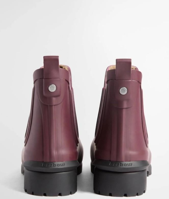 Barbour Kirkton ankle wellingtons fig