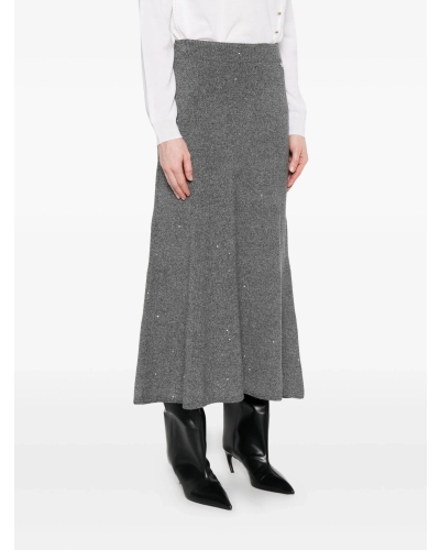 Liu Jo Knit skirt with sequins