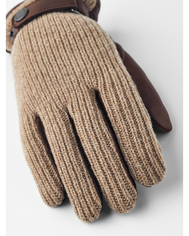 Hestra Christopher heren handschoenen light brown