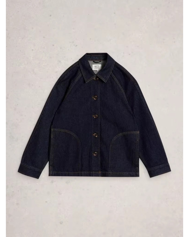 White Stuff Eden denim jacket dk denim